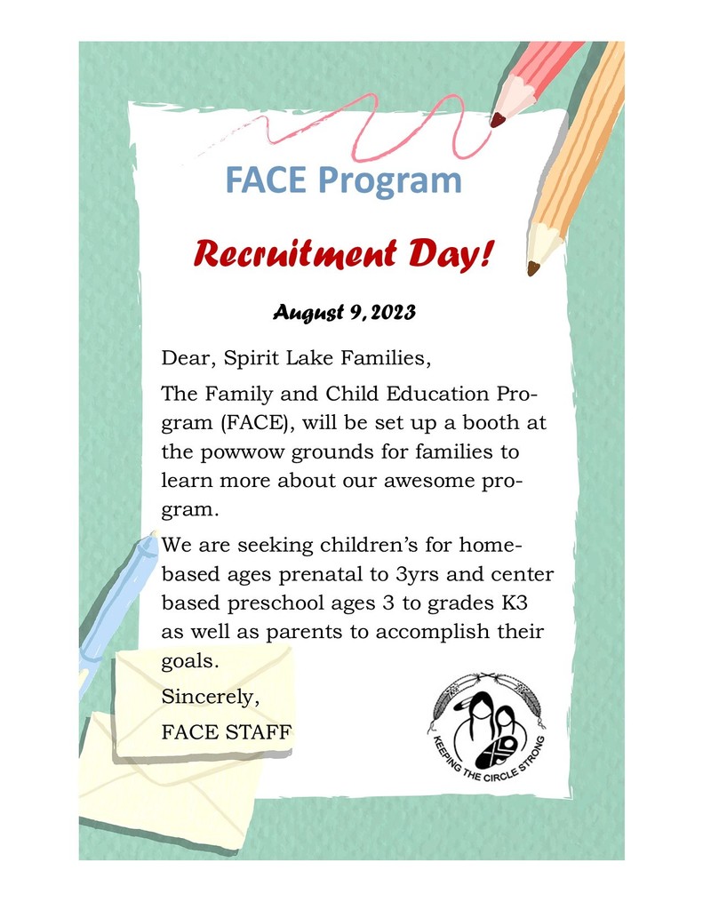 FACE Program  Recruitment Day Flyer